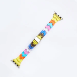 Apple Watch 2 3 4 5 6 7 8 38MM 40MM 41MM Tme Rainbow Kordon
