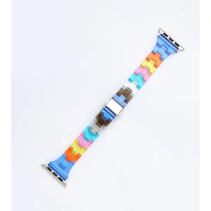 Apple Watch 2 3 4 5 6 7 8 38MM 40MM 41MM Tme Rainbow Kordon
