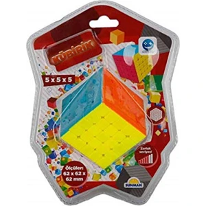 S00000321 Kübirik 5'li Zeka Küpü Rubik Magic Cube Sabır Küp 5X5X5