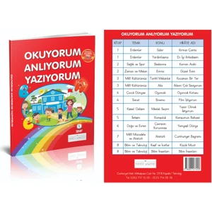 Metafor Yayıncılık Metafor 1. Sınıf Okuyorum Anlıyorum Yazıyorum8 Kitap