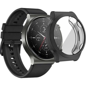 Huawei Watch Gt2 Pro Uyumlu Önü Kapalı Silikon Ekran ve Kasa Koruyucu Kılıf