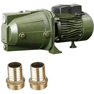 Germany Steel JET100 1.5 Hp Su Pompası Motoru 8 mt Emiş 50 mt Basma Jet 50 Dik Atar 5 Kat 4 Daire Rekor Takım