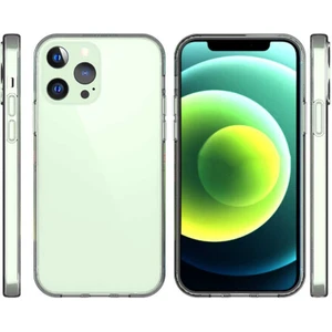 Apple iPhone 14 Pro Max Kılıf Darbe Emici Şeffaf Pürüzsüz Şık Görünüm Ultra Ince Silikon Kapak
