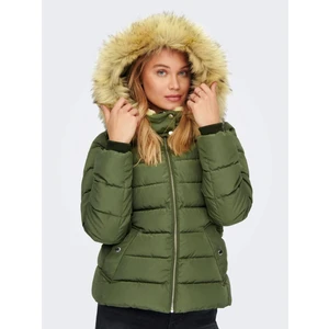 Onlcamılla Quılted Furhood Kadın Mont