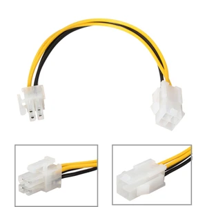 BK Teknoloji Atx Güç Kaynağı 12V 4-Pin P4 Cpu Power Erkek-Dişi Uzatma Kablosu