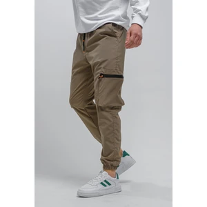 Baltassare Slim Fit Fermuar Detaylı Paraşüt Kargo Cepli Erkek Eşofman Alt