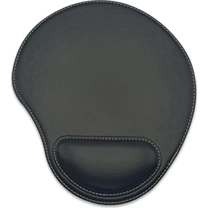 Şık Mouse Pad Bilek Destekli Kaliteli Suni Deri Dikişli