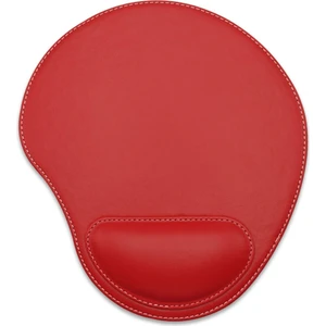 Şık Mouse Pad Bilek Destekli Kaliteli Suni Deri Dikişli