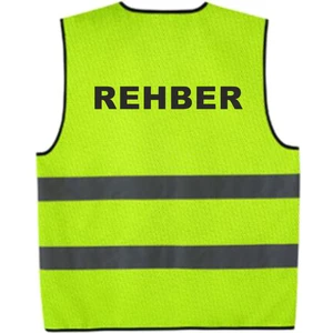 Adalı Dijital Baskı Adalı Rehber Baskılı Ikaz Yeleği
