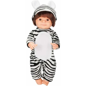 Dollz'n More Bebelou Kostüm Partisi Bebeği 40 cm - Zebra Kostümlü Bebelou