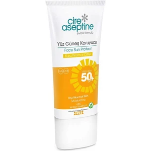 Cire Aseptine Cire Aseptine yüz Güneş Koruyucu Spf 50 Kuru ve Normal Cilt 50 ml