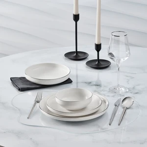 Streamline New Satürn Platin 24 Parça 6 Kişilik Yemek Takımı