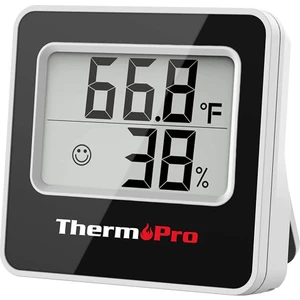 Thermopro TP157 Iç Mekan (Sera, Dolap, Bebek Odası) Hassas Sıcaklık ve Nem Ölçer Mini Termometre