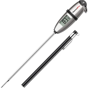 Thermopro TP02S Işıklı Daldırma/saplama Çelik Gövdeli Gıda Pişirme Termometresi