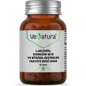 L-Arjinin Koenzim Q10 ve Bitkisel Ekstreler 60 Tablet