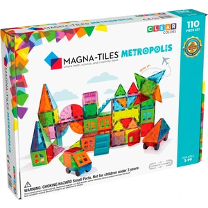 Magna-Tiles - Metropolis - 110 Parça