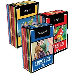 Ingilizce Hikaye Seti 30 Kitap (Stage 1-2-3)
