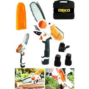 21V 3AH Çift Akülü DKT21E Dal Çalı Budama Testeresi  Akülü El Testeresi Bıçkı Testere