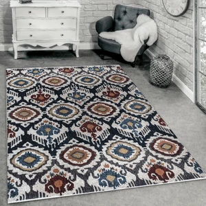 - Nonki Home Yeni Nesil Pamuk Taban Yıkanabilir Oturma Odası Halısı