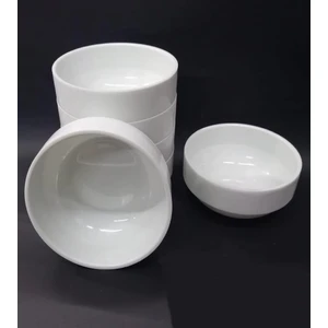 12 Adet Beyaz Melamin Çorba Kasesi 12X5CM Derin Tas Hesaplı Yoğurt Hoşaf Sütlaç Aşure Kabı Kaliteli