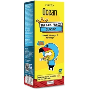 Ocean Balık Yağı Karışık Aromalı Omega 3 Kral Şakir 150 ml