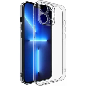 iPhone 12 Pro Max 6.7inç Kılıf Kamera Korumalı Ultra Ince Şeffaf Silikon Kılıf ALL-35496