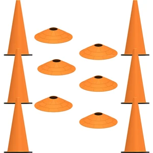 Futbol Antrenman Seti Huni ve Çanak Seti Antrenman Set Eğitim Seti 17 cm Huni ve Çanak Set 6'lı