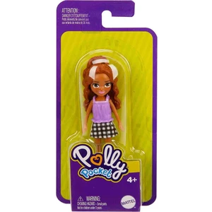 Polly Pocket ve Arkadaşları Figür - Esmer Mor BLUZ-FWY19