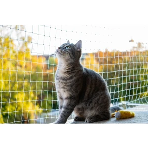 125 cm*300 cm - Balkon Filesi - Kedi Filesi - Çocuk Filesi - Beyaz