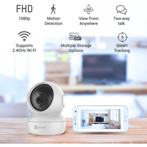 Ezvız Ty1 2mp Akıllı Wi-Fi Yatay ve Dikey Hareketli Kamera