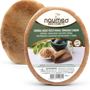 Sandal Ağacı Özlü Doğal Süngerli Sabun 130GR