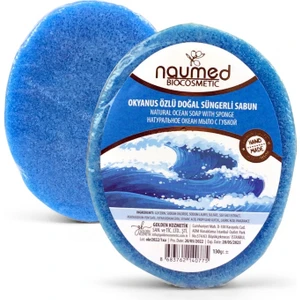 Okyanus Özlü Doğal Süngerli Sabun 130gr
