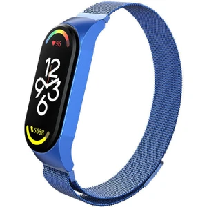 Xiaomi Mi Band 7 Tme Metal Hasır Manyetik Kordon Kayış