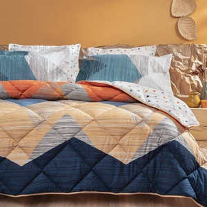Bedding Aden Çift Kişilik  Uyku Seti - Lacivert