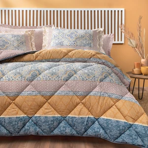 Bedding Delissa Çift Kişilik  Uyku Seti - Mavi