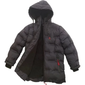 Erkek Çocuk Çıkarılabilir Kapüşonlu Mont