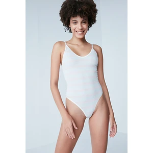 Dikişsiz Yüksek Bel Bodysuit