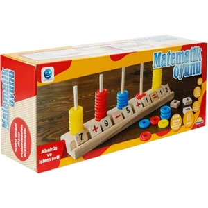 Sunman Matematik Oyunu Abaküs İşlem Seti