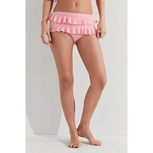 Pembe Mathilda High Fashion Bikini Altı