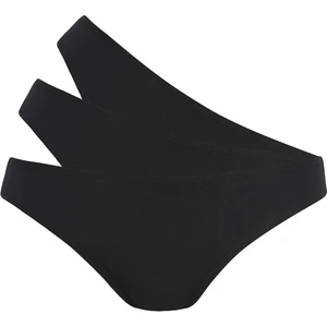 Fresh 3lü Pamuklu Siyah Slip Külot