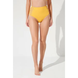 Sarı Basic High Fashion Bikini Altı