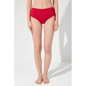 Bordo Basic Yüksek Bel Bikini Altı