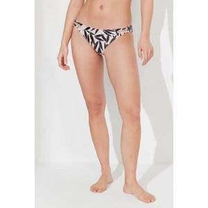 Çok Renkli Leaf Art Side Bikini Altı