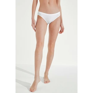 Beyaz Nu Basic Slip Külot