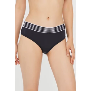 Siyah Rowena Sport Short Bikini Altı