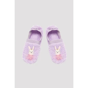 Lila Kız Çocuk Ballerina Rabbit Çetik
