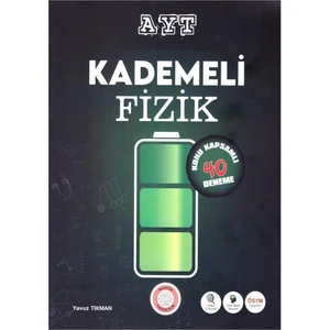 Karışık Yayınlar AYT Kademeli Fizik Denemeleri Konu Kapsamlı 40 Deneme Mantık Yayıncılık