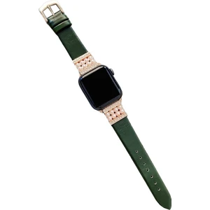 Apple Watch 4 5 6 7 8 Ultra 45MM 44MM 42MM Inci Taşlı Kordon