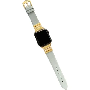 Apple Watch 4 5 6 7 8 Ultra 45MM 44MM 42MM Inci Taşlı Kordon