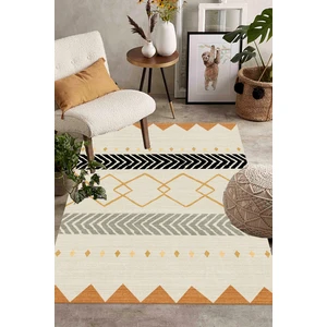 Decomia Home Dijital Kaymaz Yıkanabilir Şönil Desen Salon Halısı Mutfak Halısı Koridor Halısı Halı-Yolluk 4084